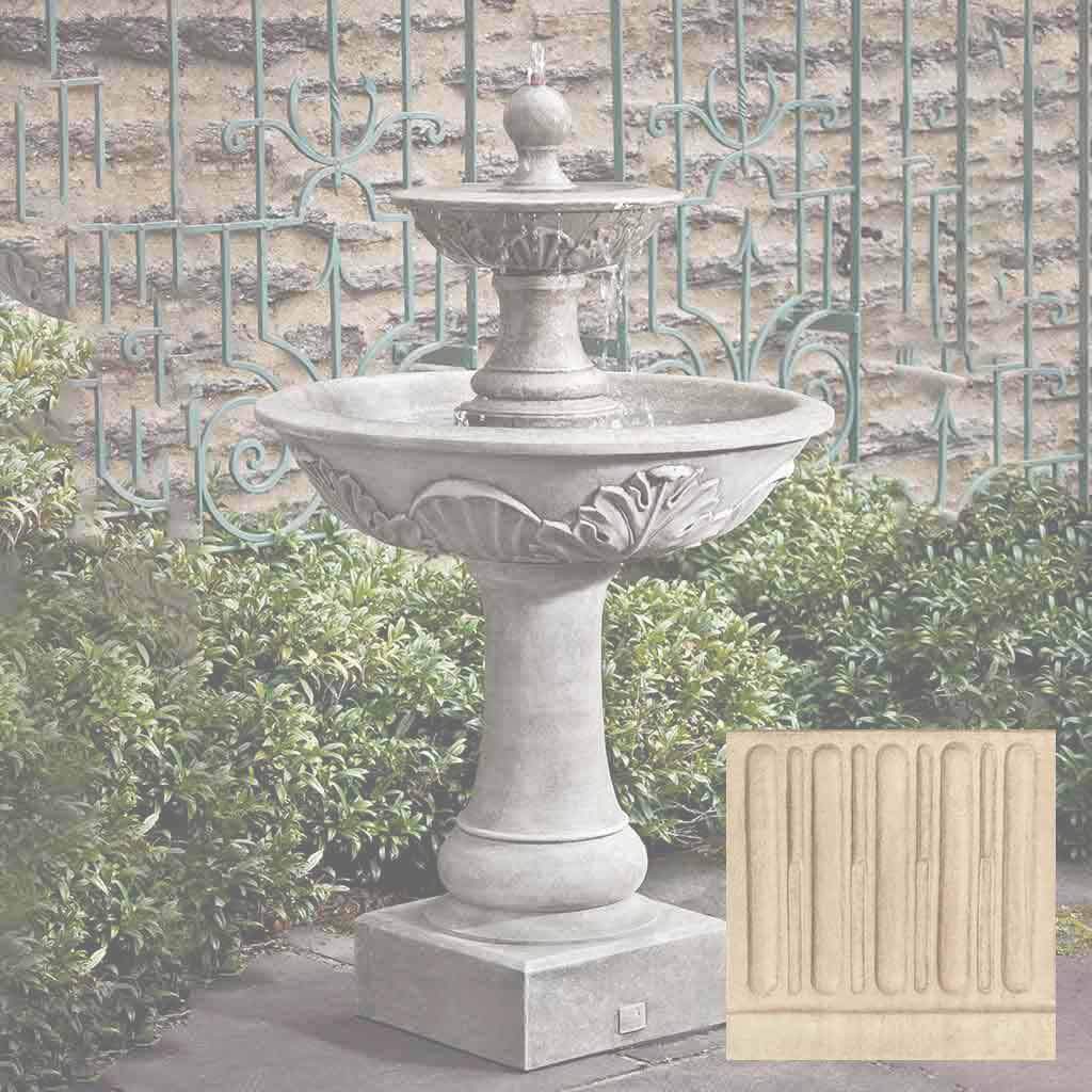 Acanthus Two Tiered Fountain - Image 11