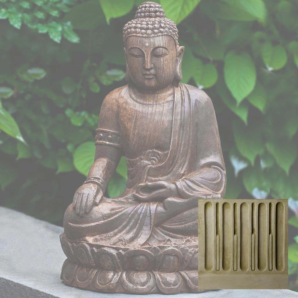 Antique Lotus Buddha - Image 3