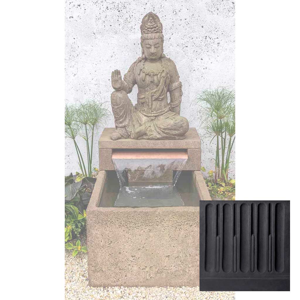 Antique Quan Yin Buddha Fountain - Image 12