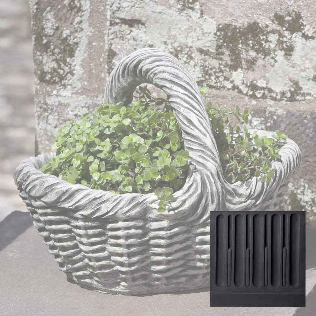 Basket With Handle Planter - Small - Image 11