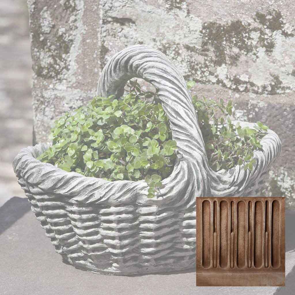 Basket With Handle Planter - Small - Image 8