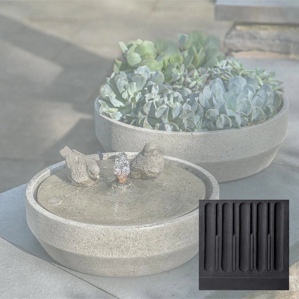 Beveled Songbird Fountain - Image 10