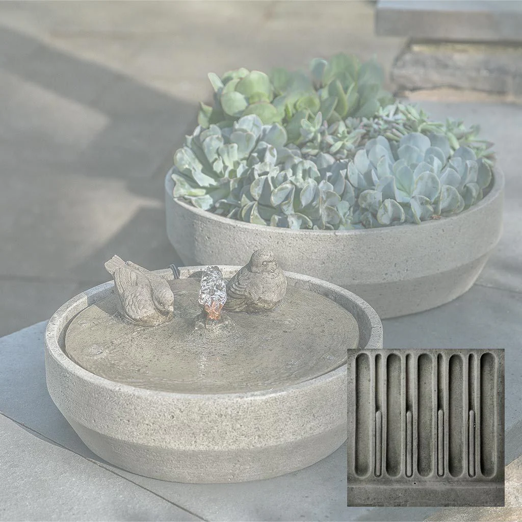 Beveled Songbird Fountain - Image 3