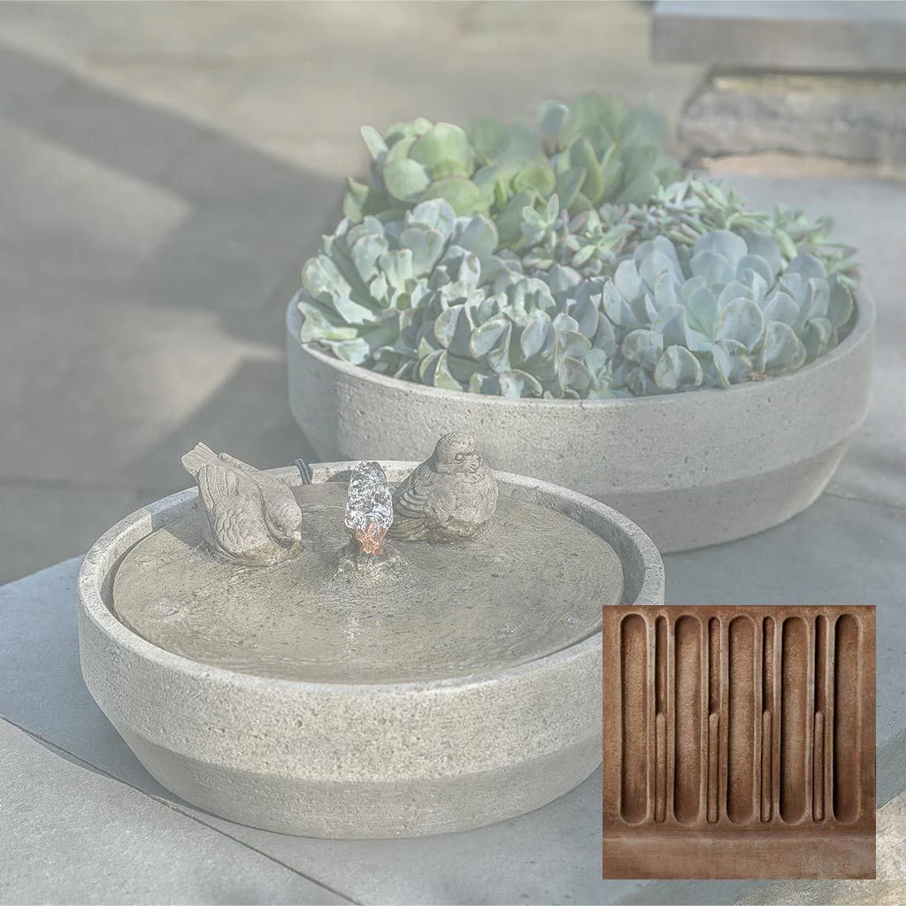 Beveled Songbird Fountain - Image 4