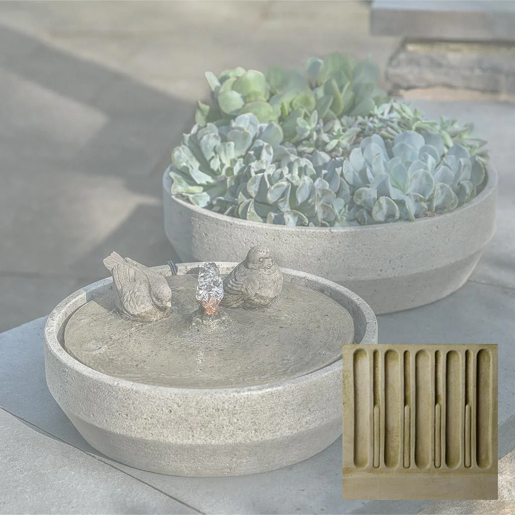 Beveled Songbird Fountain - Image 6