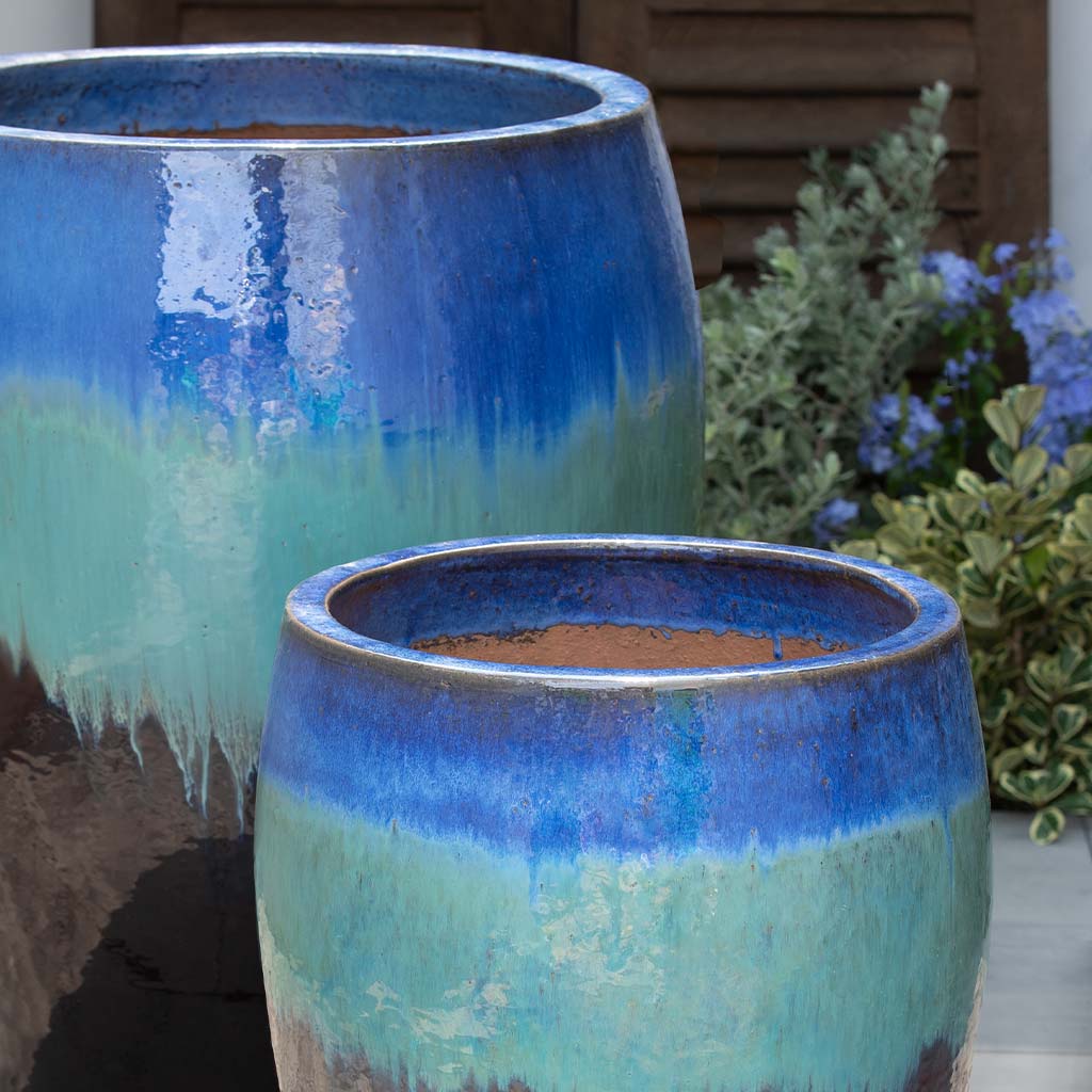Cabana Planter || Running Blue/Brown - Image 2
