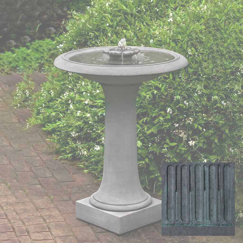 Camellia Birdbath Fountain - Image 13
