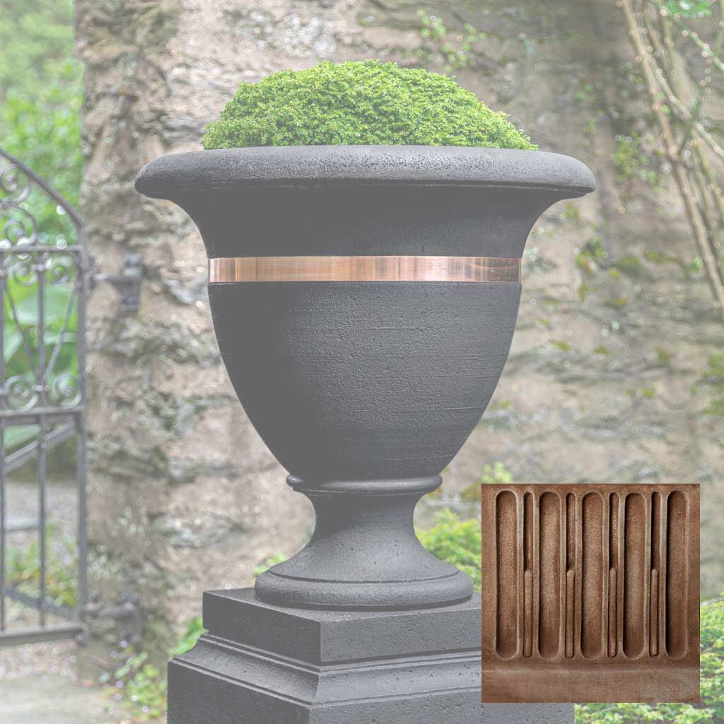 Classic Copper Banded Urn - Large - Image 7