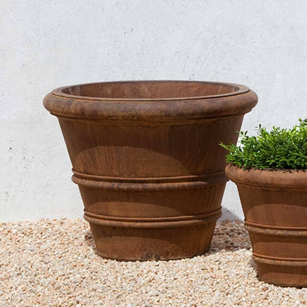 Classic Rolled Rim Planter, Medium - Image 2