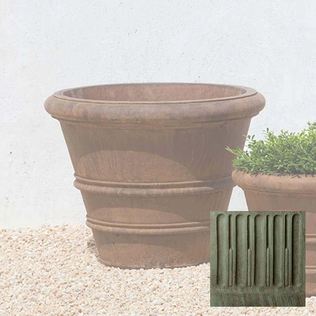 Classic Rolled Rim Planter, Medium - Image 8