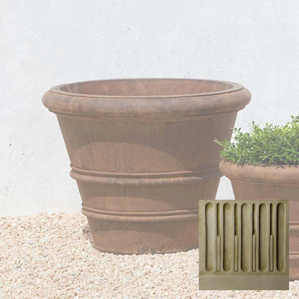 Classic Rolled Rim Planter, Medium - Image 9
