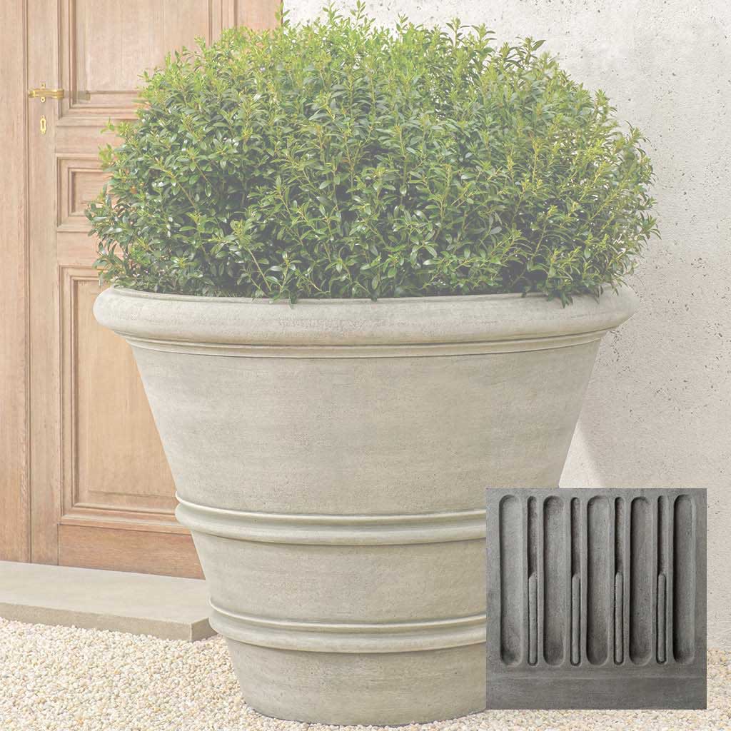 Classic Rolled Rim Planter, Large - Image 7