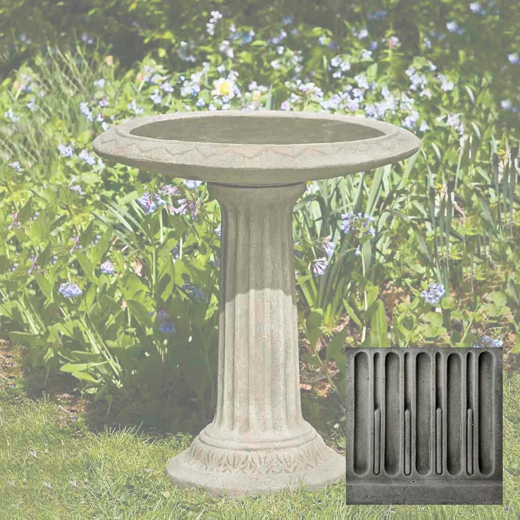 Cottage Garden Birdbath - Image 4