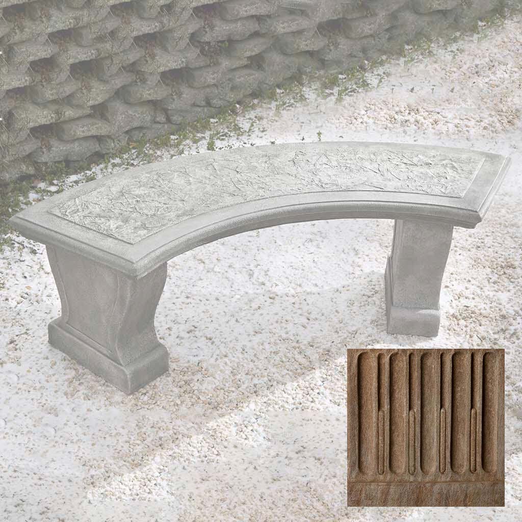 Curved Leaf Bench - Image 7