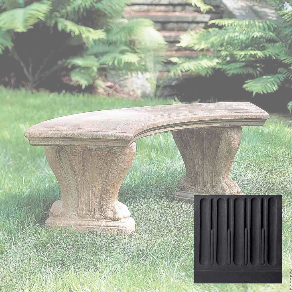 Curved West Chester Bench - Image 11