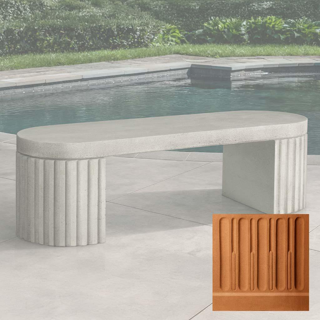 Dorchester Fluted Bench - Image 13