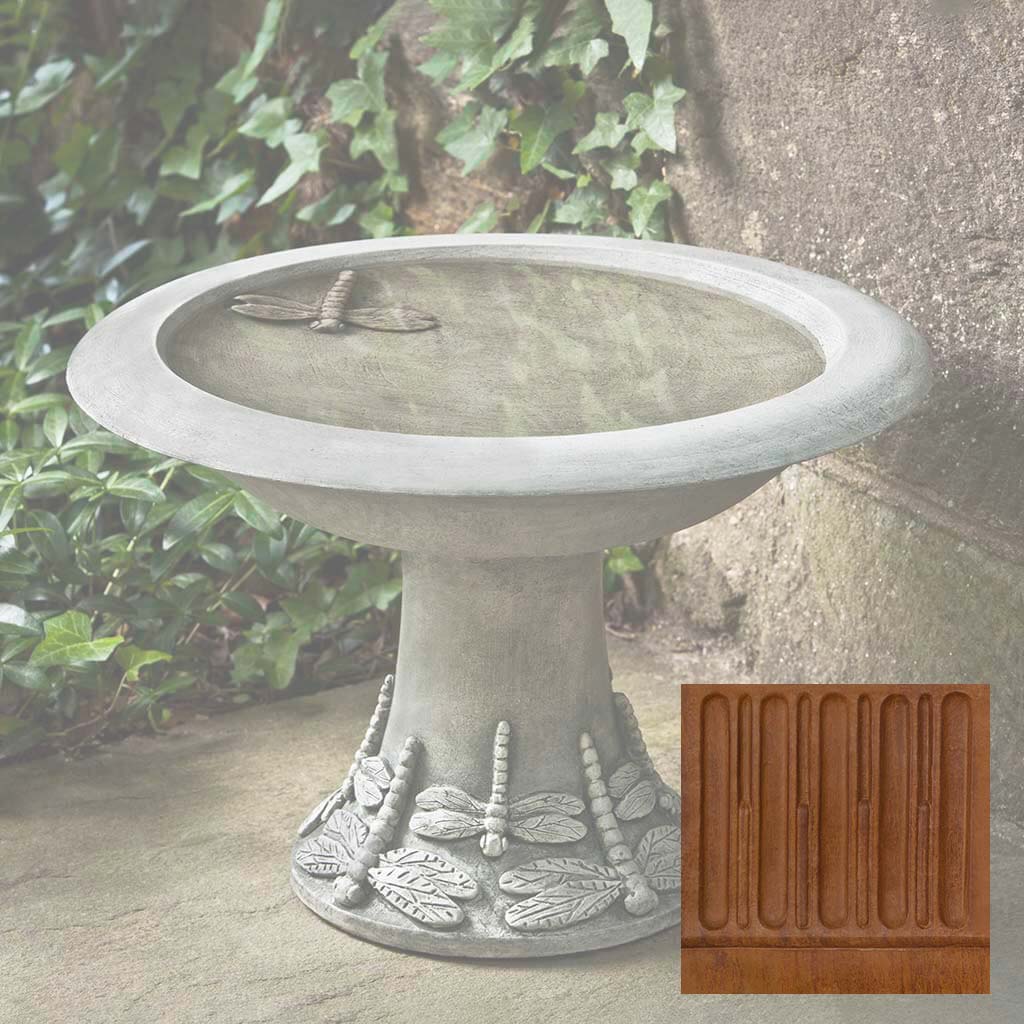 Dragonfly Birdbath Small - Image 10