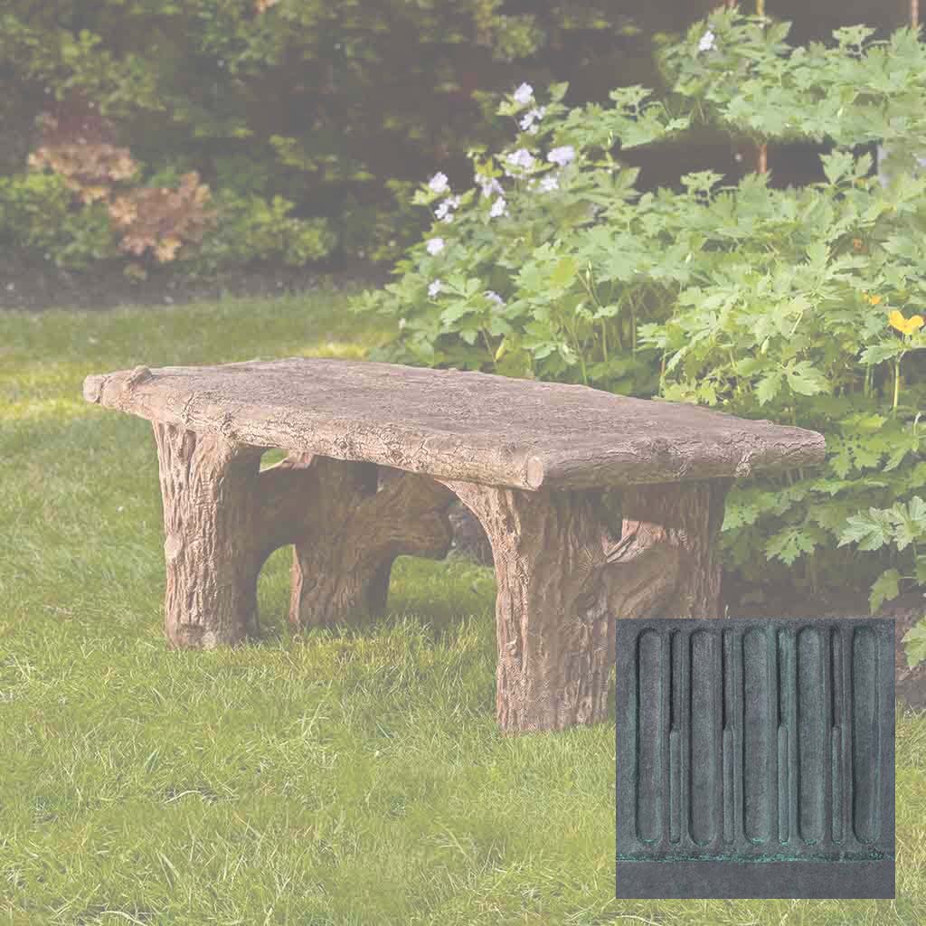 Faux Bois Bench - Image 13