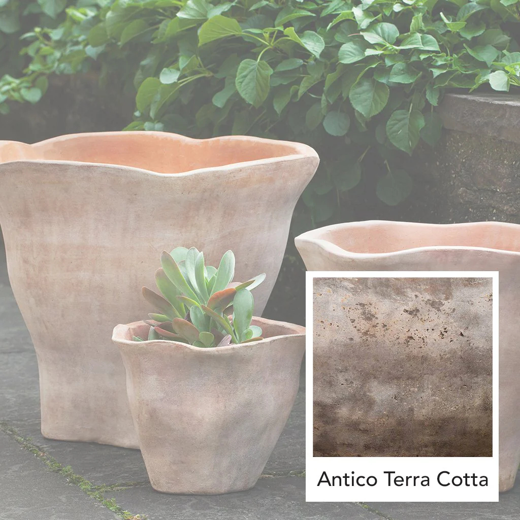 Foxglove Planter || Antico Terra Cotta