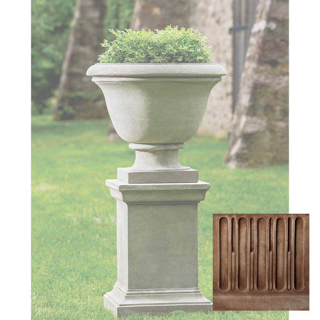 Greenwich Urn with Pedestal - Image 3
