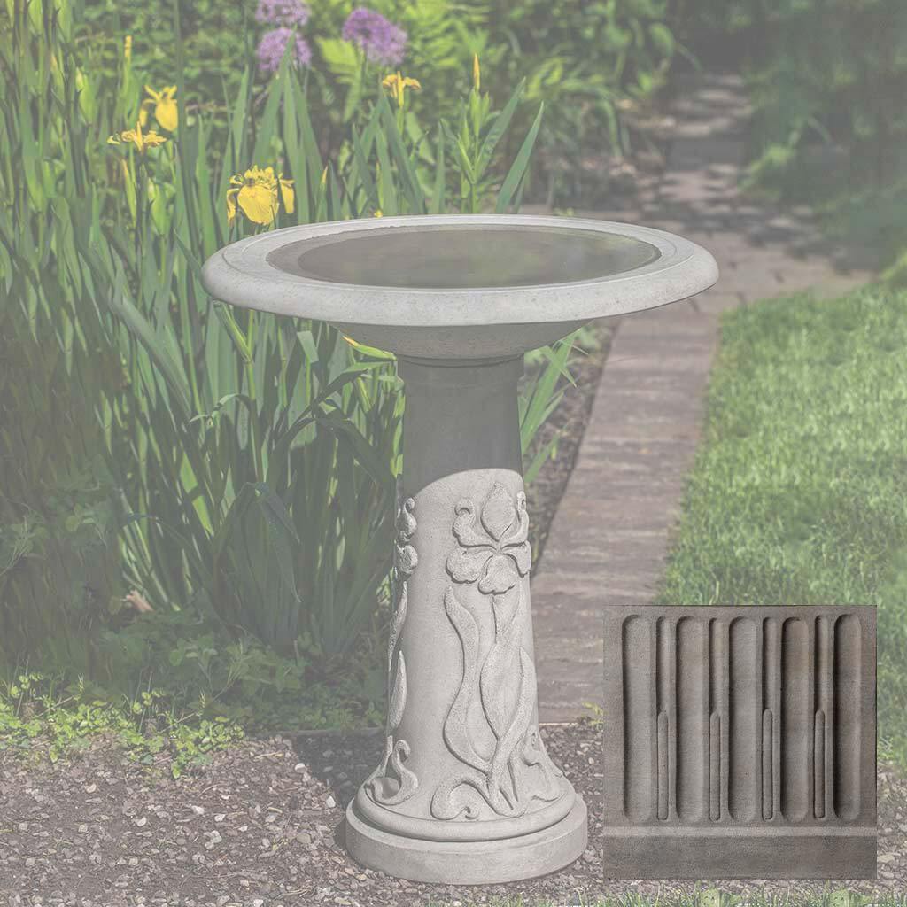 Iris Birdbath - Image 14