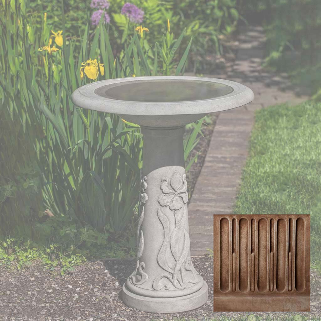 Iris Birdbath - Image 3