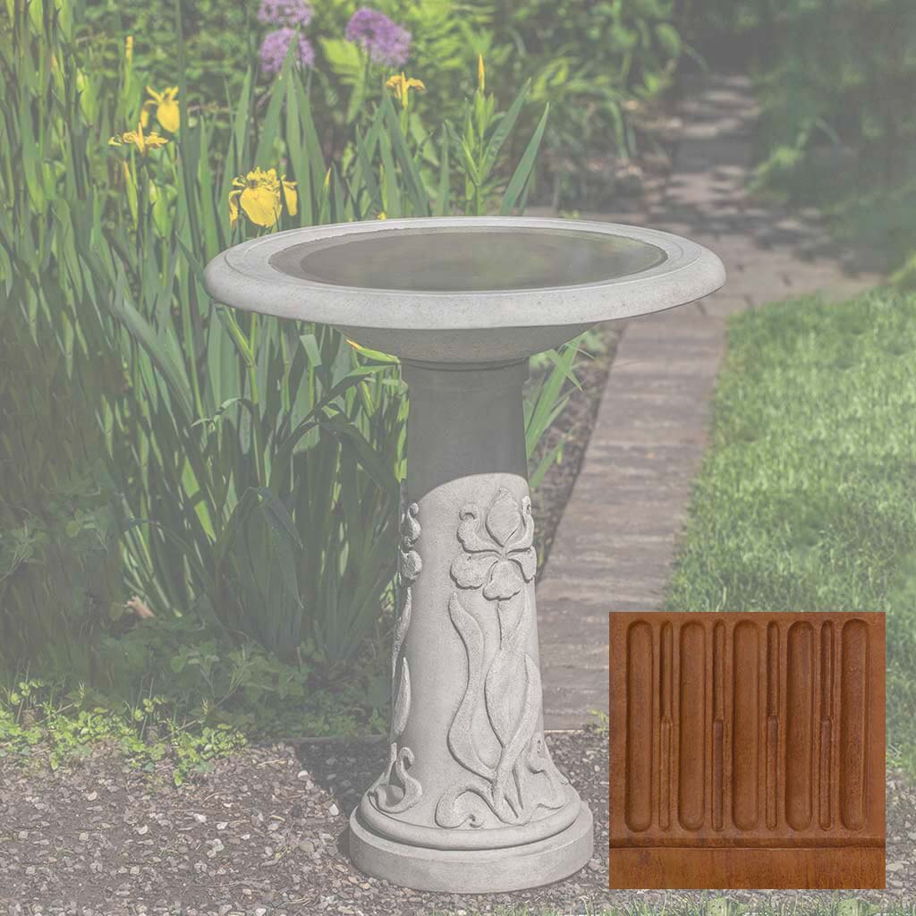 Iris Birdbath - Image 9