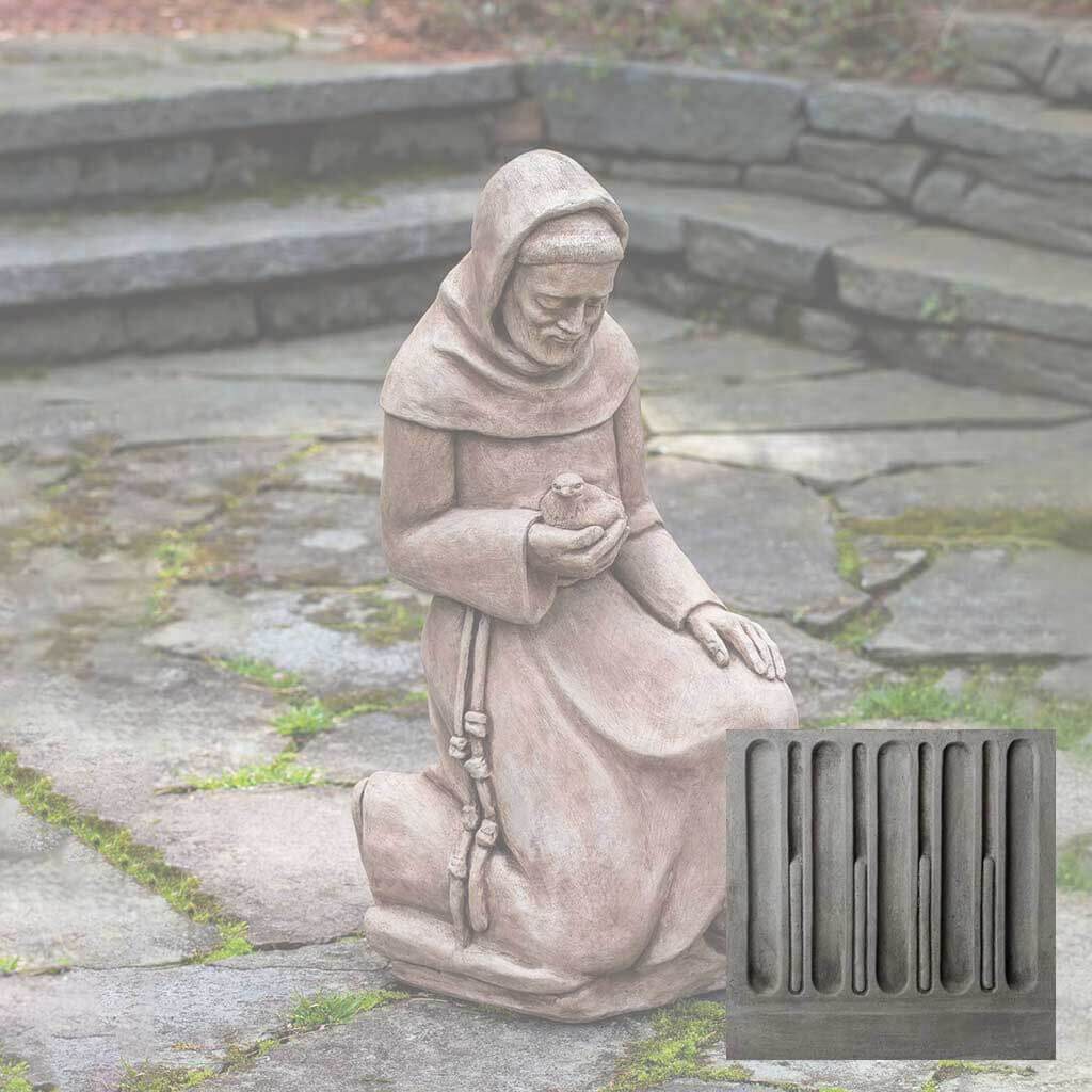 Kneeling Saint Francis With Bird - Image 6