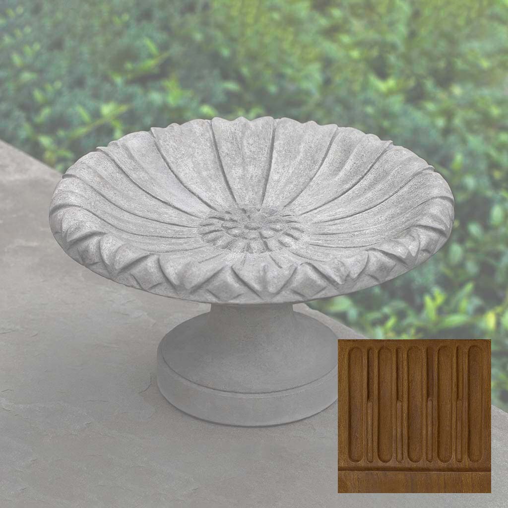 Lotus Birdbath - Small - Image 9