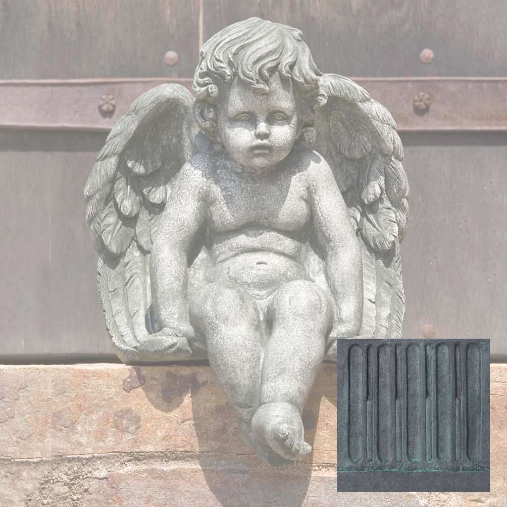 Medium Sitting Cherub - Image 6
