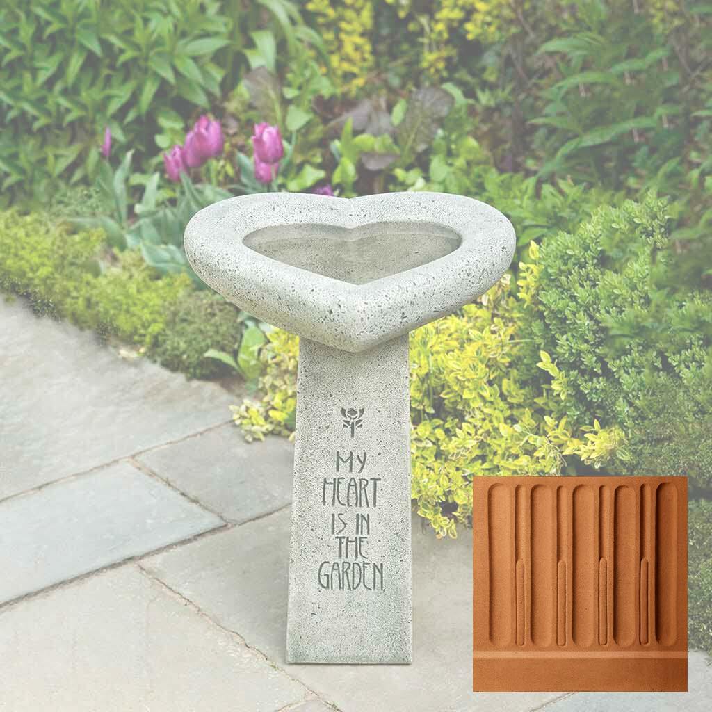 My Heart is in the Garden Birdbath - Image 14
