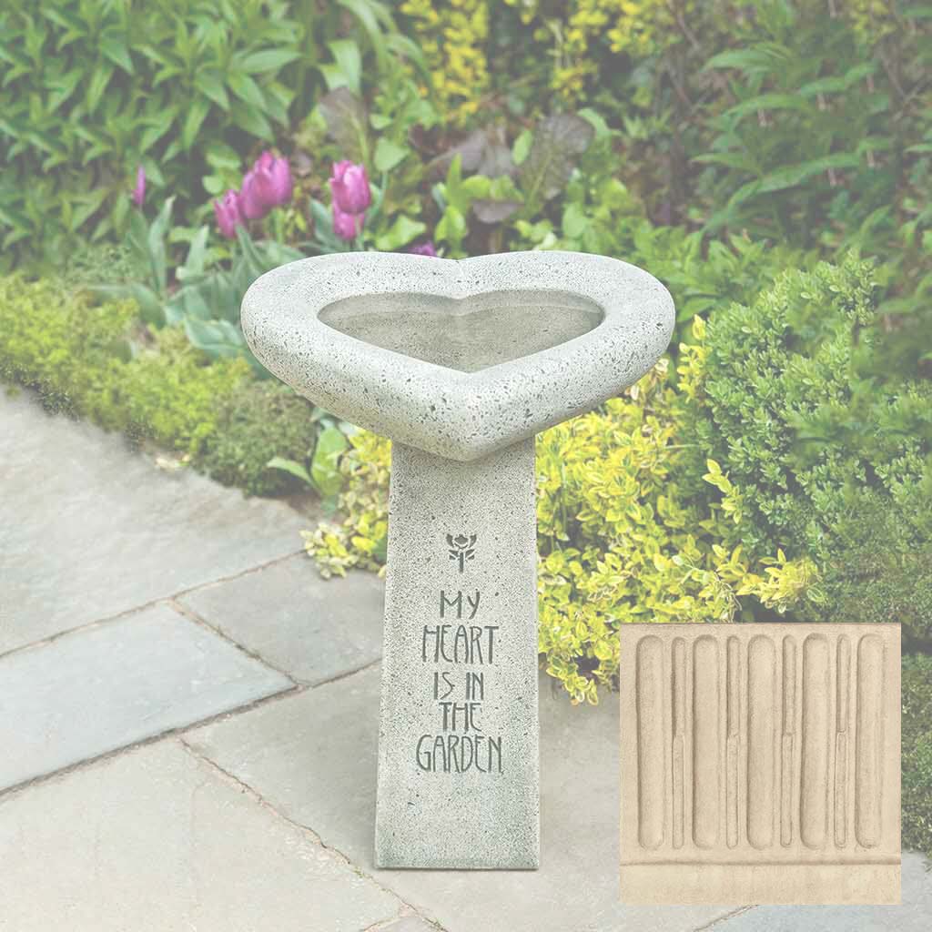 My Heart is in the Garden Birdbath - Image 15