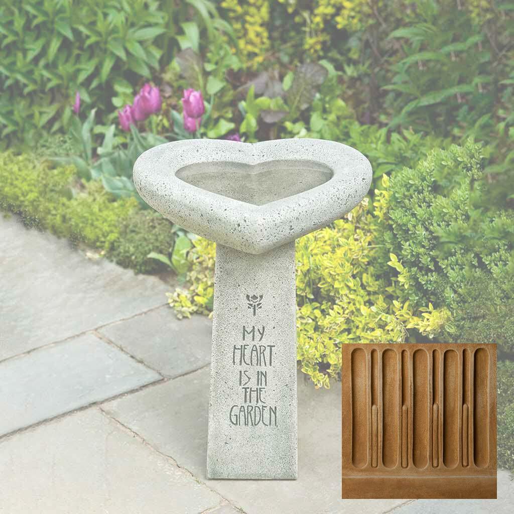 My Heart is in the Garden Birdbath - Image 7