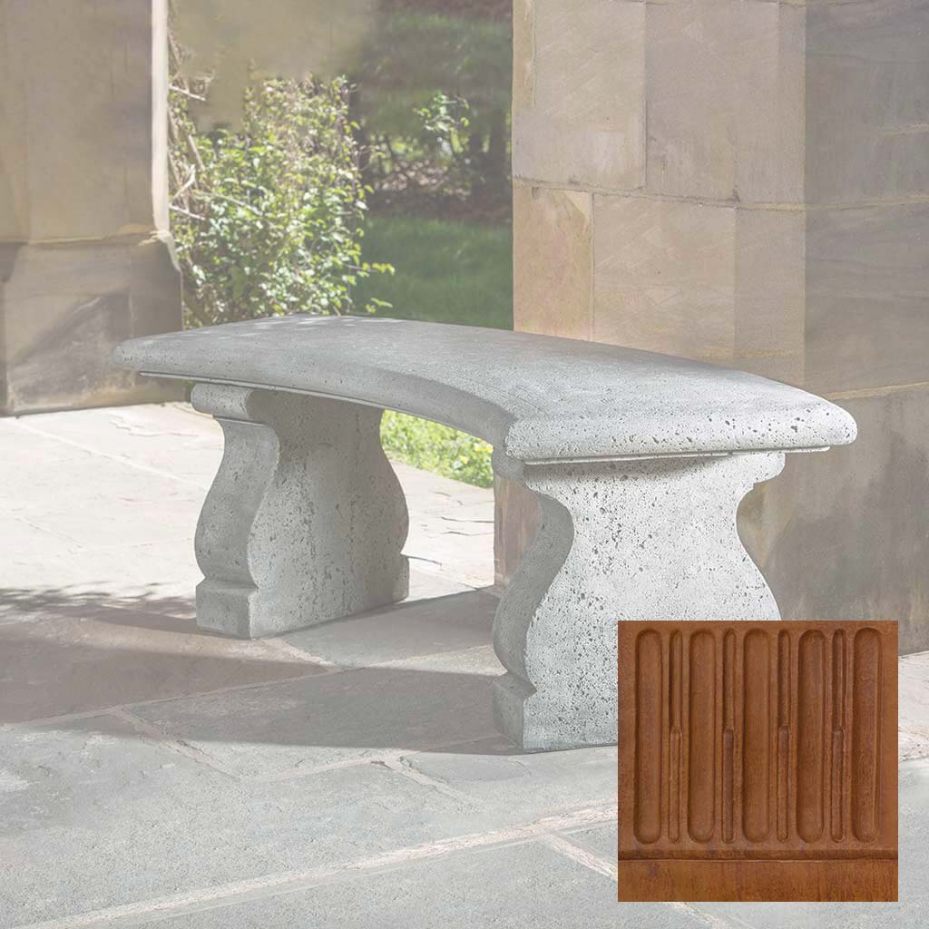 Provencal Curved Bench - Image 9