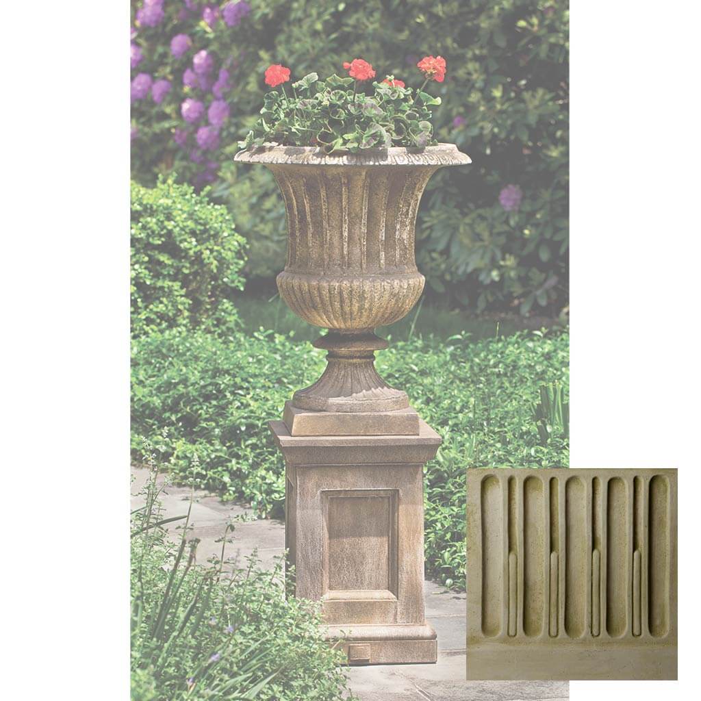 Smithsonian Classical Urn w/ Pedestal - Image 5