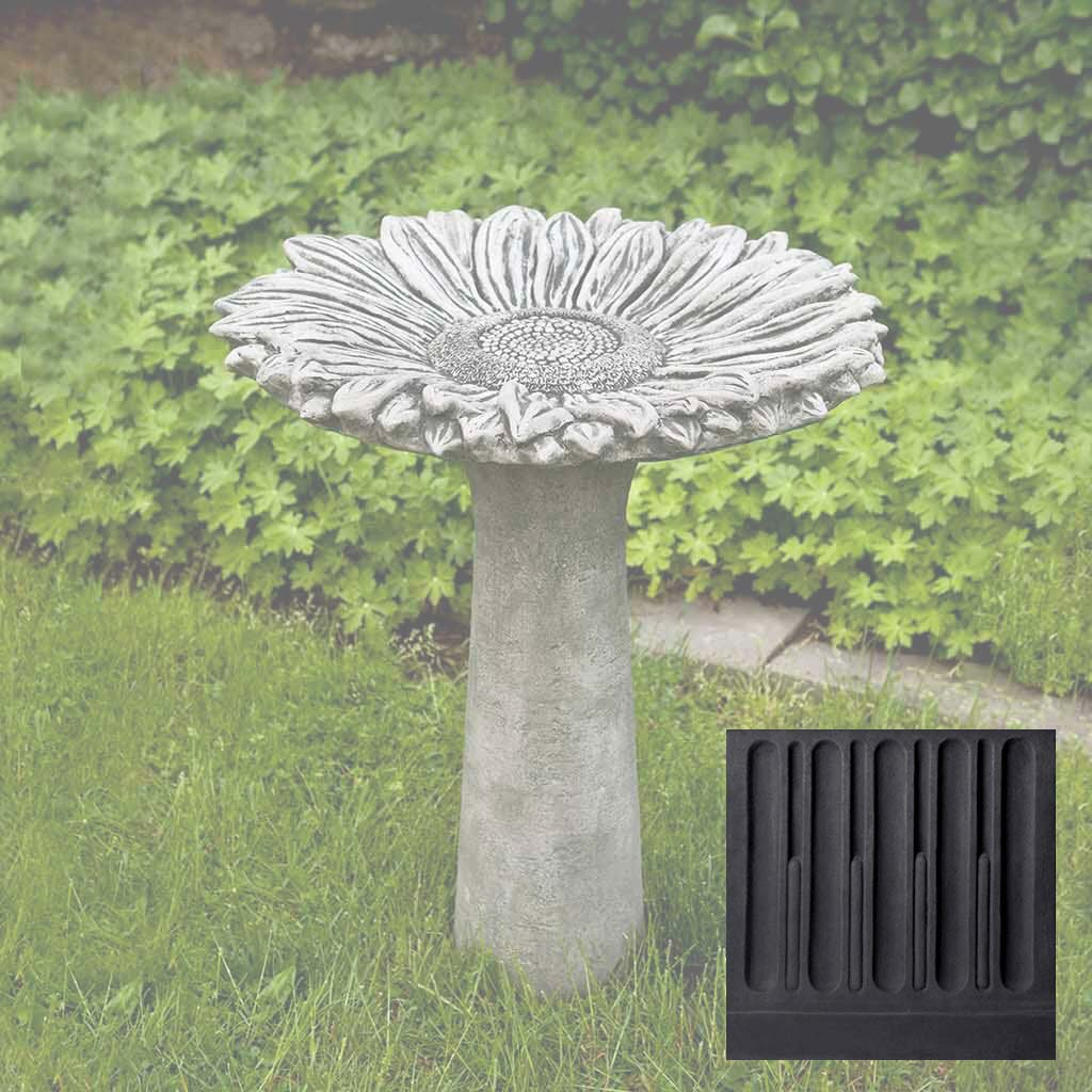 Sunflower Birdbath - Image 10