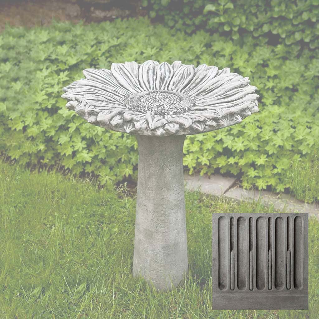 Sunflower Birdbath - Image 6