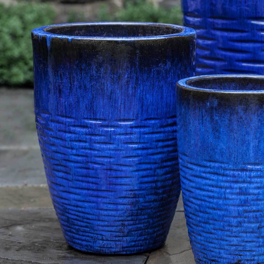 Tall Hyphen Planter || Riviera Blue - Image 3