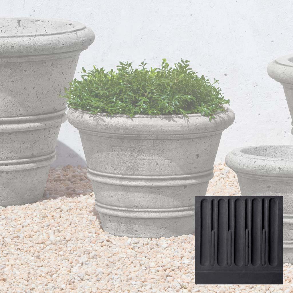 Textured Rolled Rim Planter, Medium - Image 41