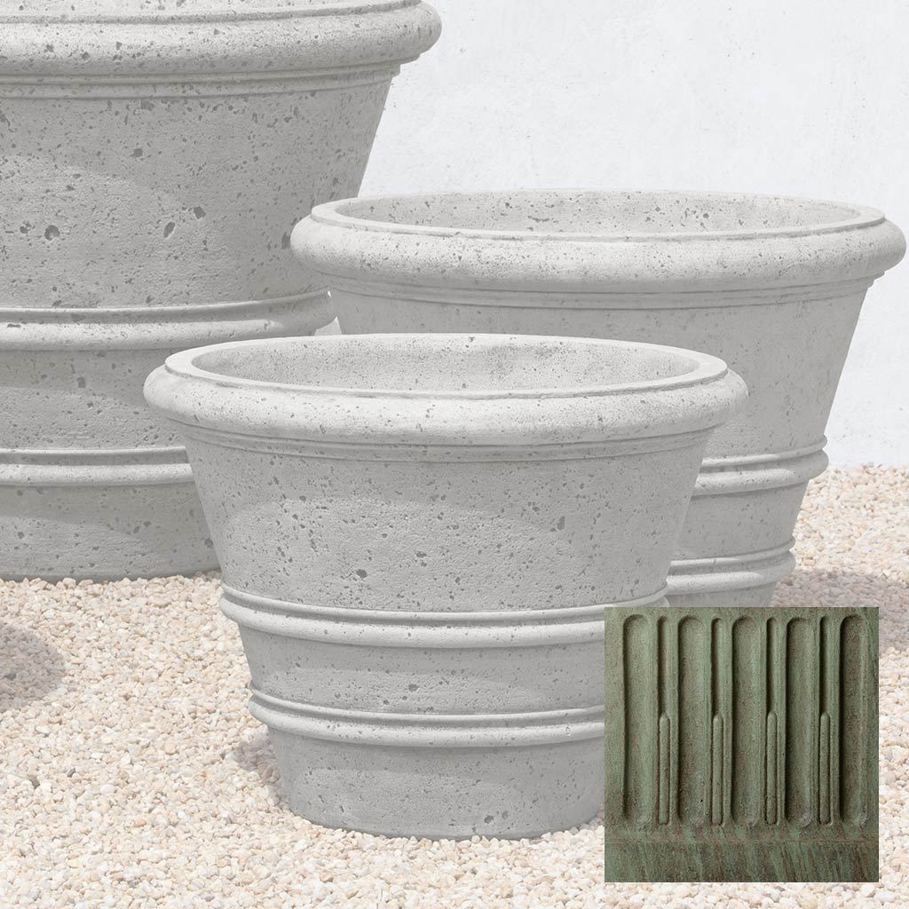 Textured Rolled Rim Planter, Large - Image 65