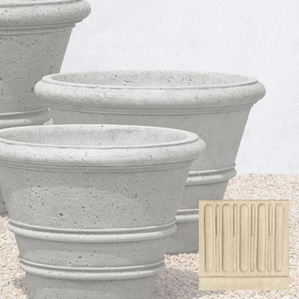 Textured Rolled Rim Planter, Large - Image 82