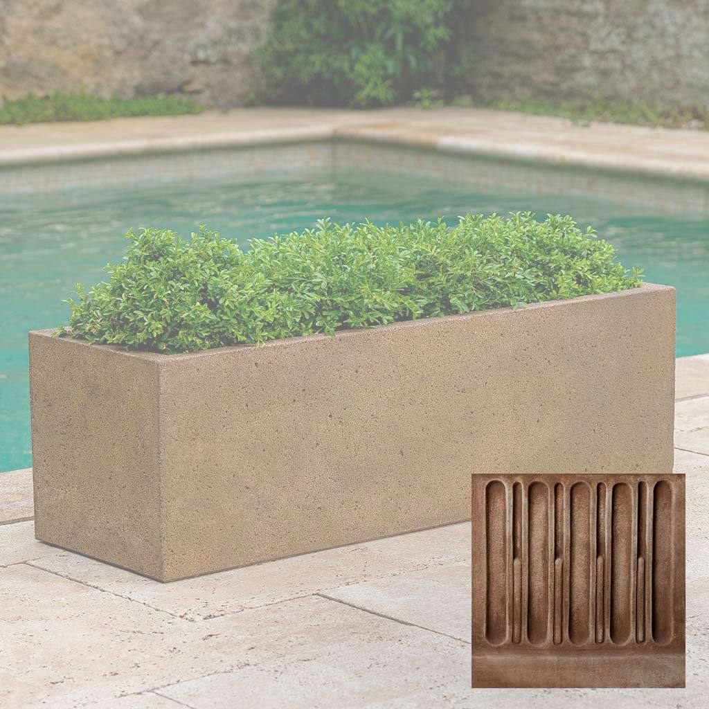 Textured Trough Planter - Image 3