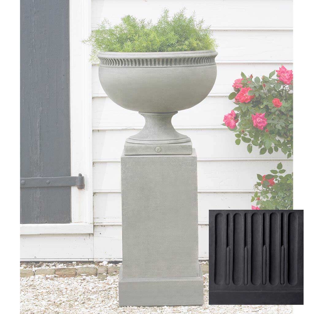 Wburg Tayloe House Urn w/ Classic Tall Pedestal - Image 10