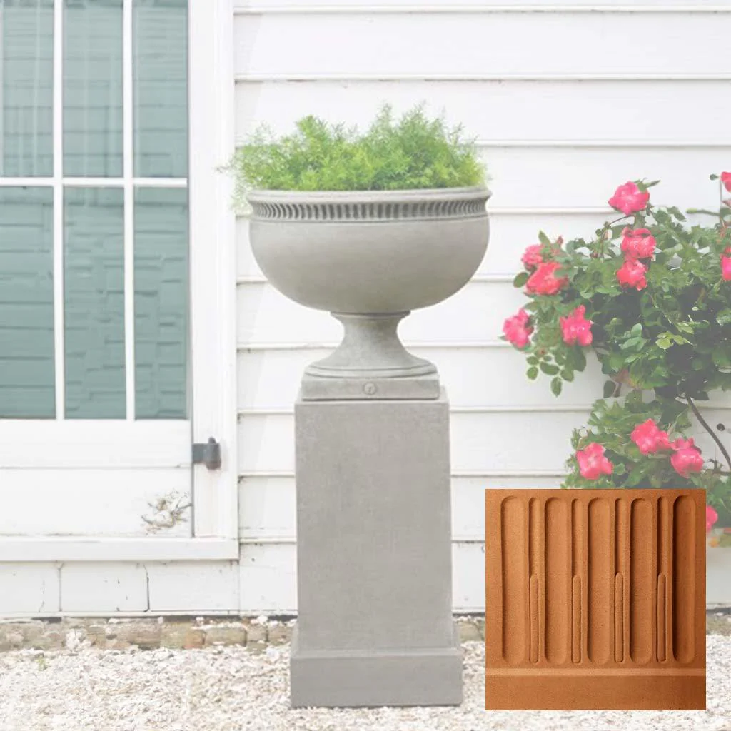 Wburg Tayloe House Urn w/ Classic Tall Pedestal - Image 15