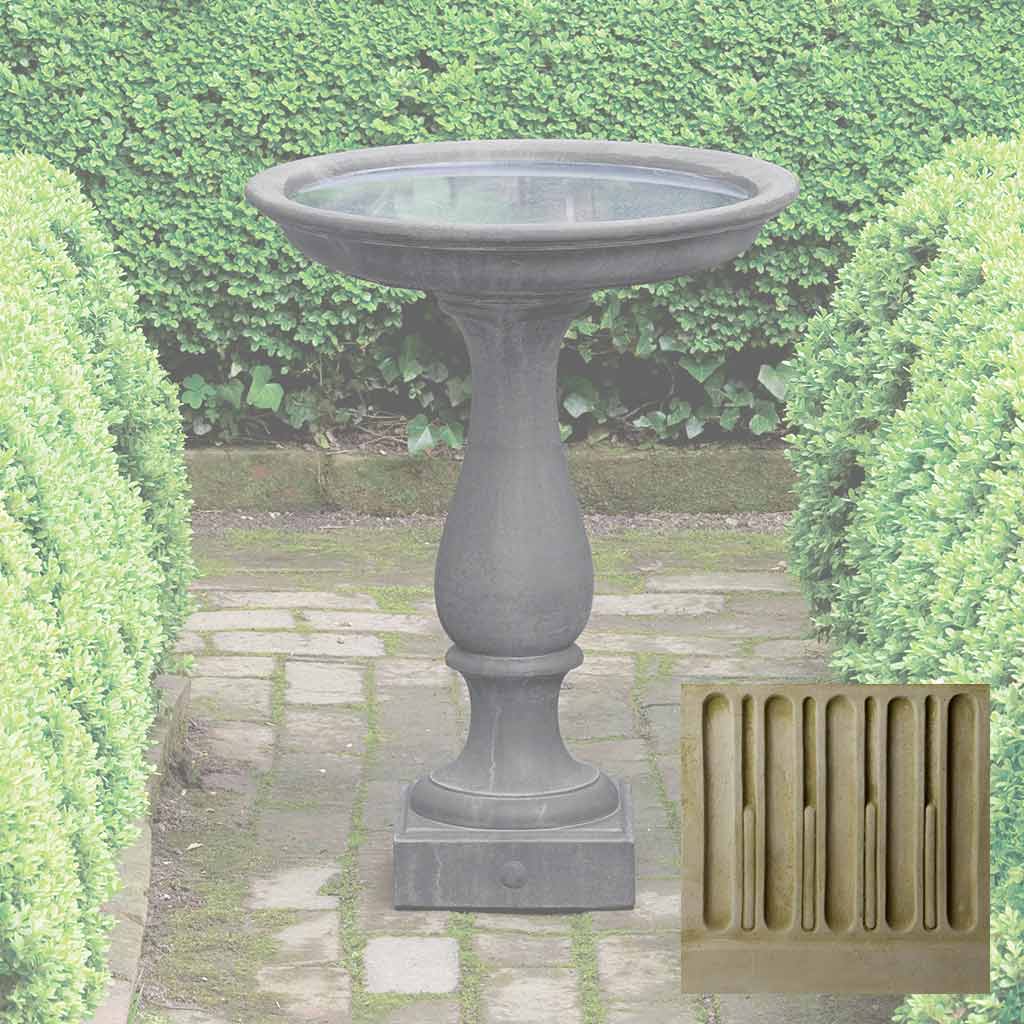 Williamsburg Candlestand Birdbath - Image 6