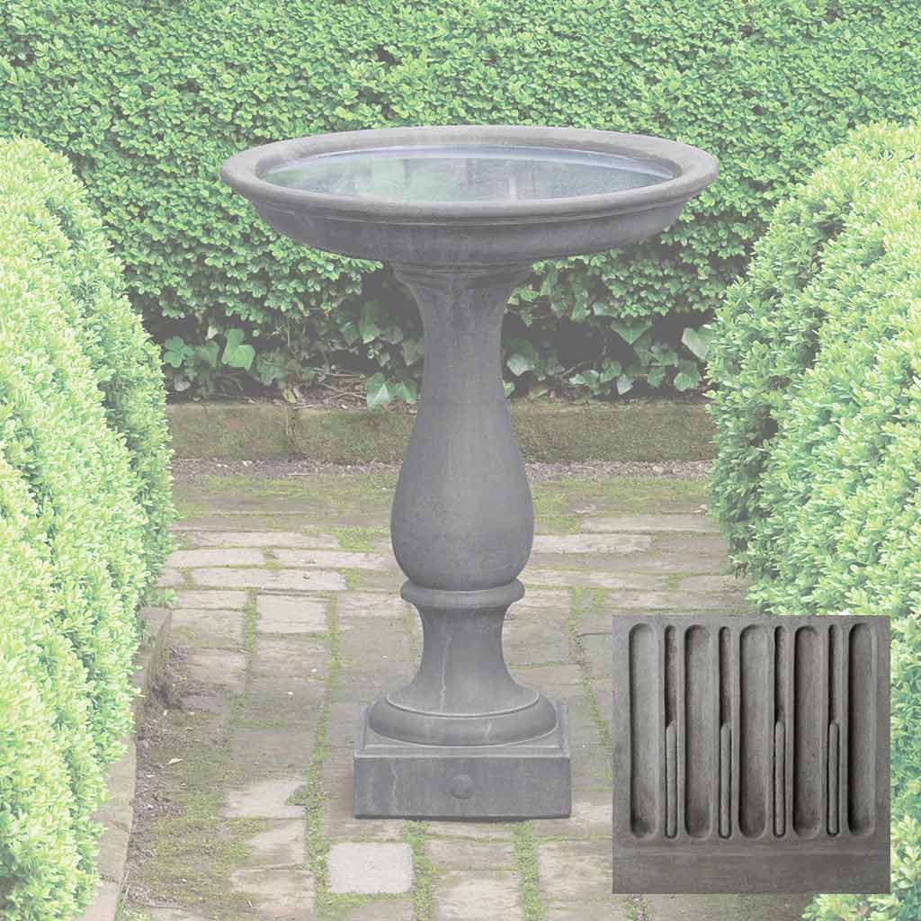 Williamsburg Candlestand Birdbath - Image 7