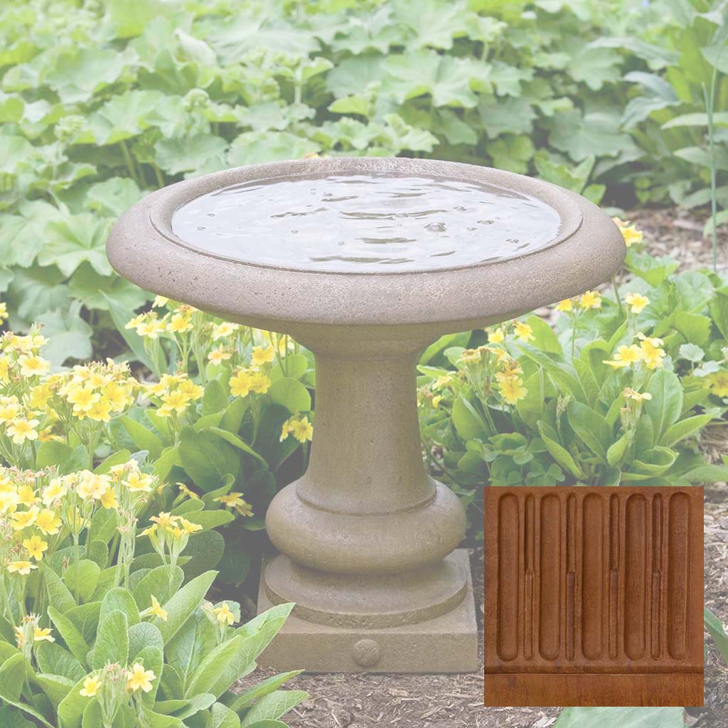 Williamsburg Summer House Birdbath - Image 10