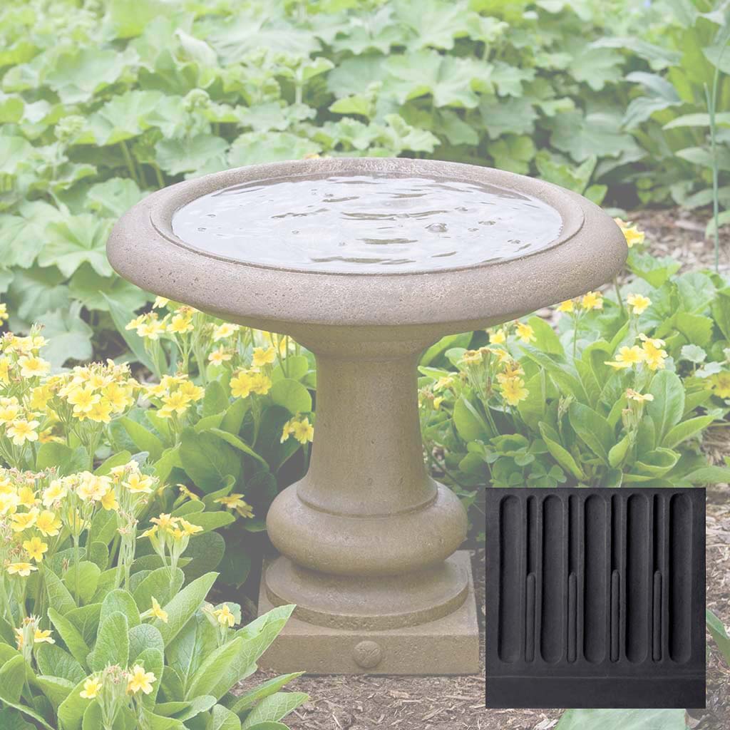 Williamsburg Summer House Birdbath - Image 11