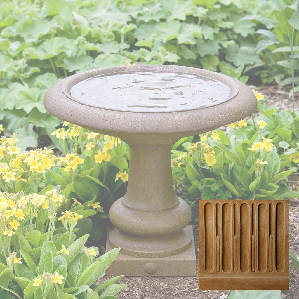 Williamsburg Summer House Birdbath - Image 5