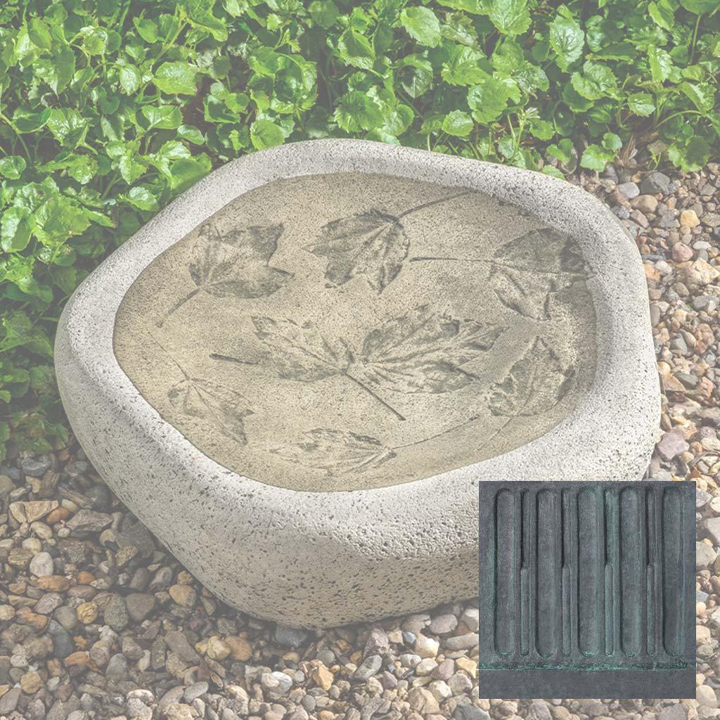 Woodland Leaves Birdbath - Image 10